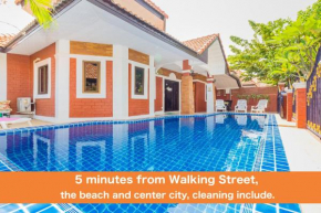 Отель GARDEN VILLA - PATTAYA HOLIDAY HOUSE WALKING STREET 4 bedrooms  Паттайя
